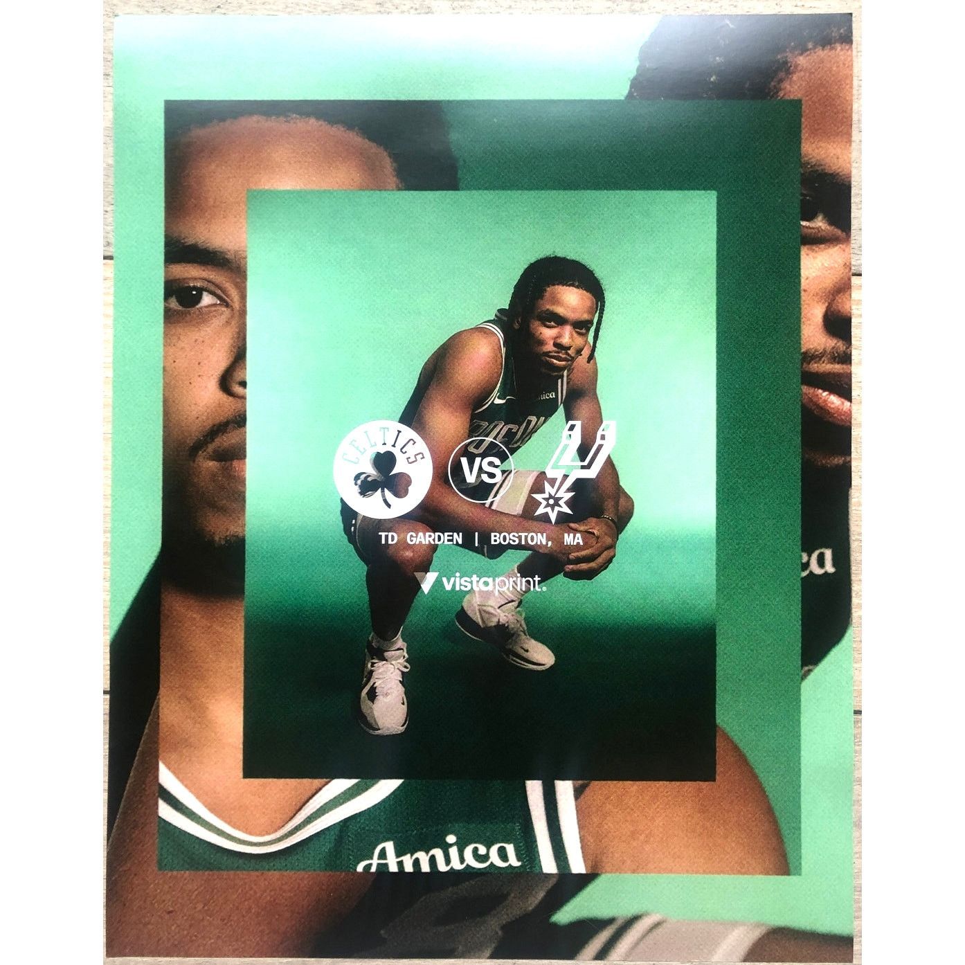 Nba Boston Celtics V San Antonio Spurs 1 10 26 Poster Minott T-Shirts, Hoodie, Sweatshirt | AU16VibeMintTees.com