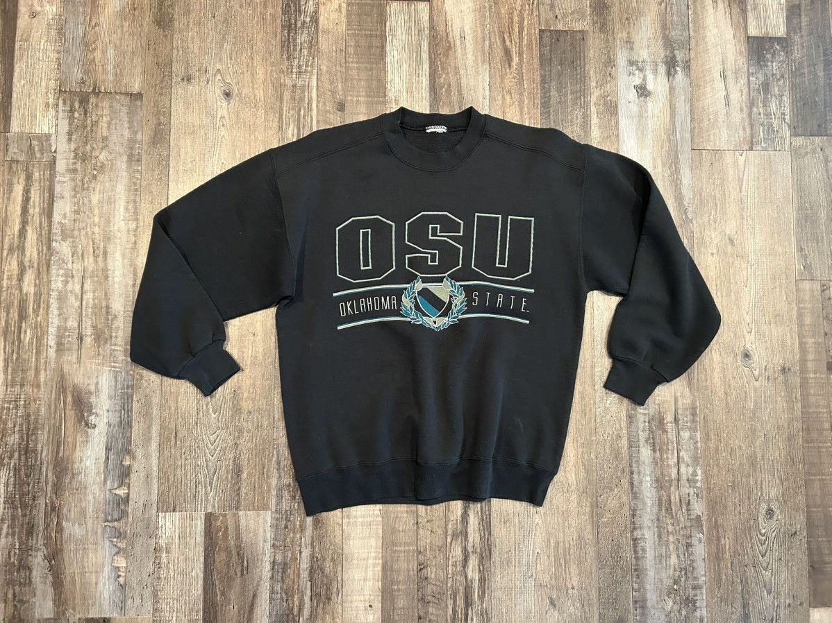 Other Rare Vintage Black Gear Oklahoma State Crewneck Sweatshirt T-Shirts, Hoodie | FlexRushtees.com