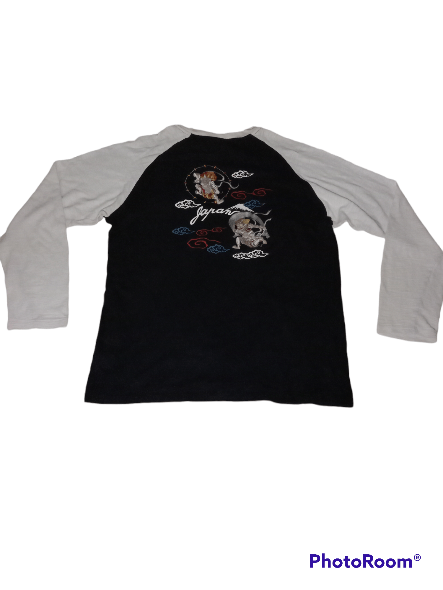 Japanese Brand Sukajan Evil Spirit 3 Quater Tee