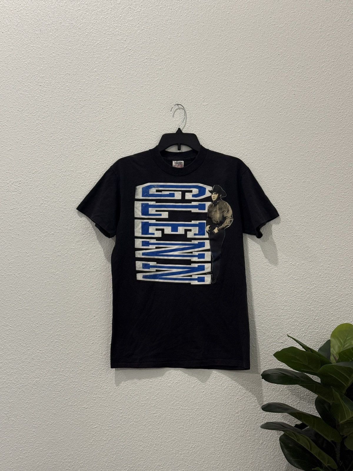 Vintage 1990s Glenn Hoagland Western Artist T Shirt Oneita M