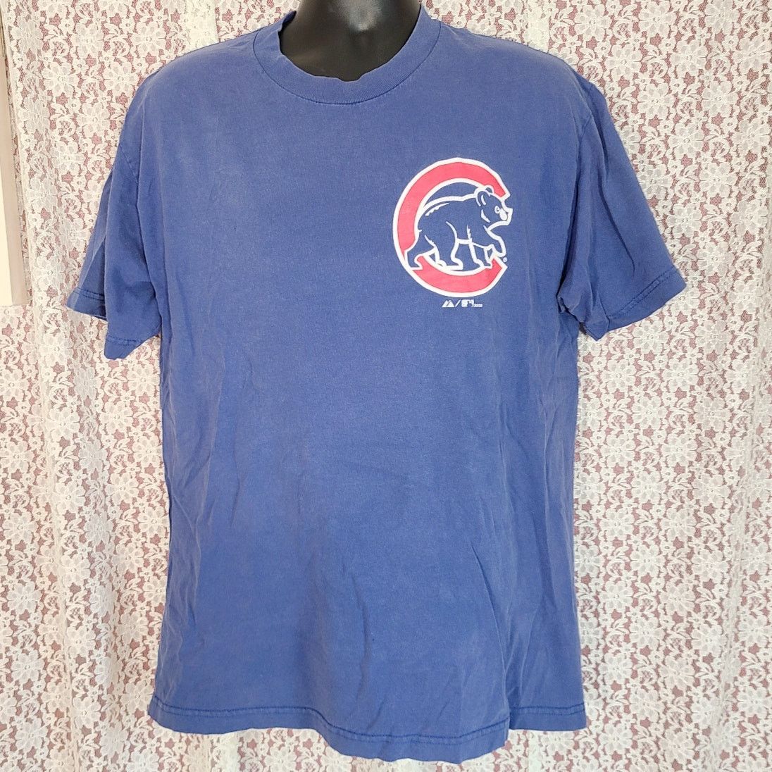 Majestic Blue Chicago Cubs 2008 Mlb Tshirt Size Large Hoodie, Sweatshirt | FlexRushtees.com