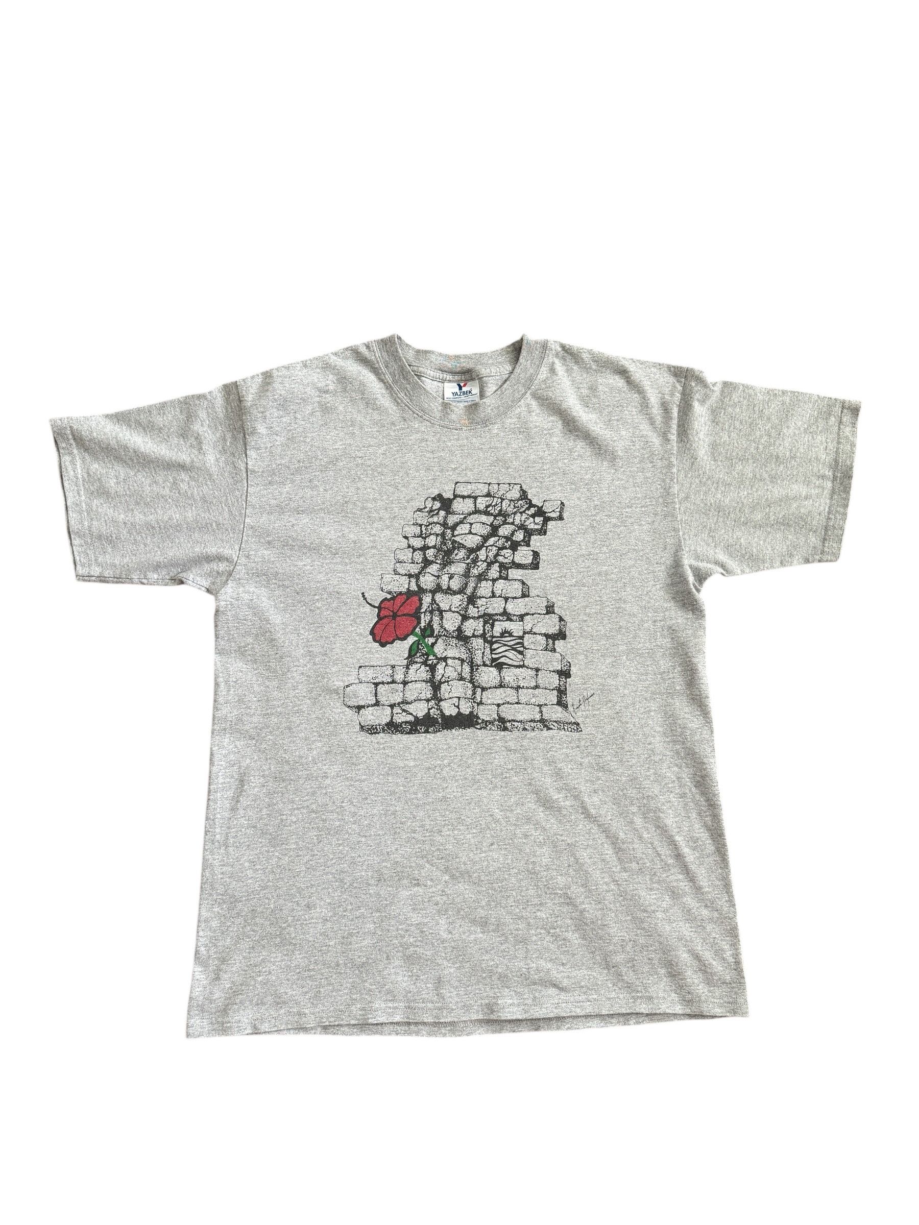 Other Vintage Y2k Art Tee Women Brick Wall Flower Graphic Hoodie, Sweatshirt | FlexRushtees.com