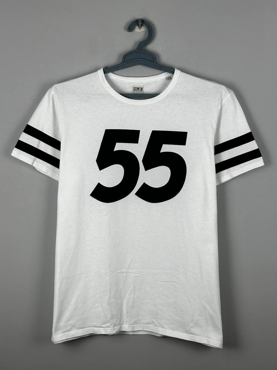 Edwin Tokyo Japan 55 T Shirt Big Logo White Hoodie, Sweatshirt | FlexRushtees.com