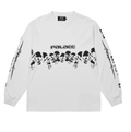 Palace Death Note Long Sleeve Shirt White Size Large