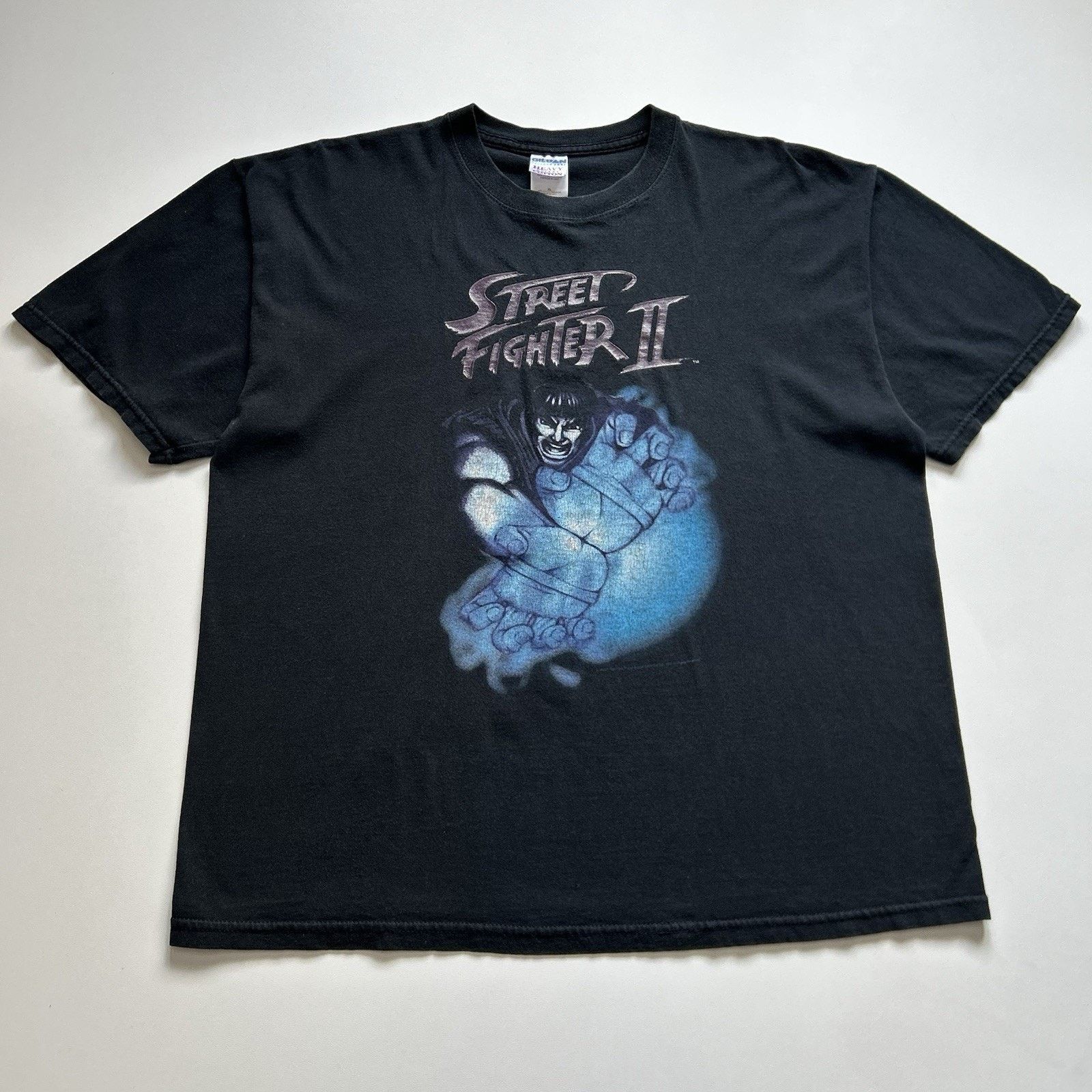 Vintage Street Fighter T Shirt Xl Y2k Capcom Video Game Rare