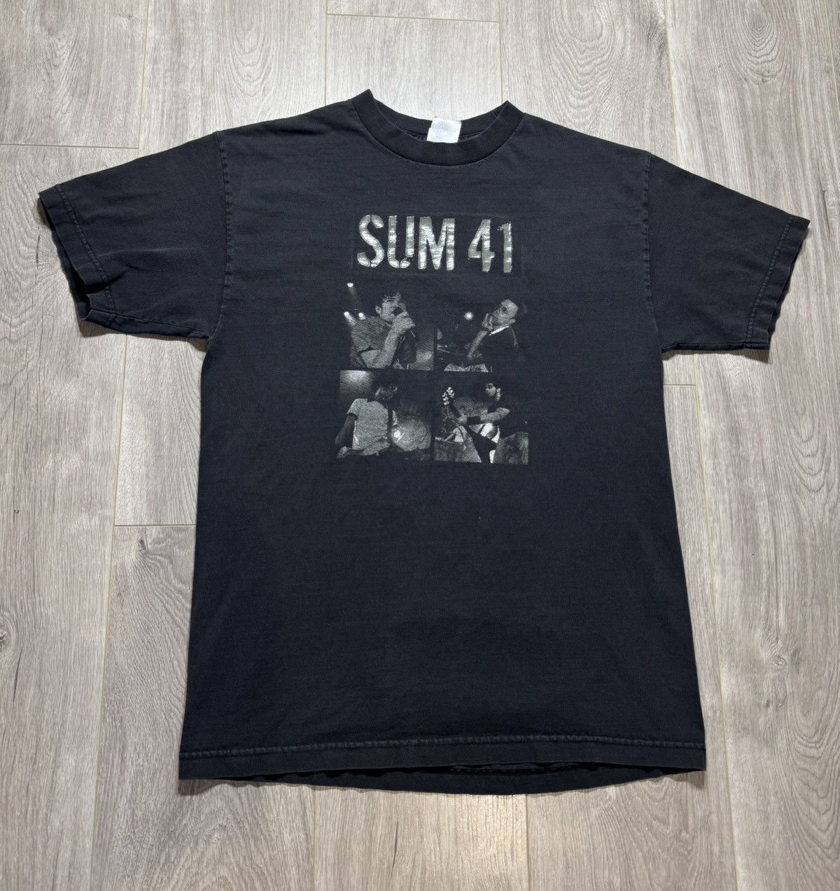 Vintage 1990s Sum 41 Band Tee Tour Rock Canadian Hoodie, Sweatshirt | FlexRushtees.com
