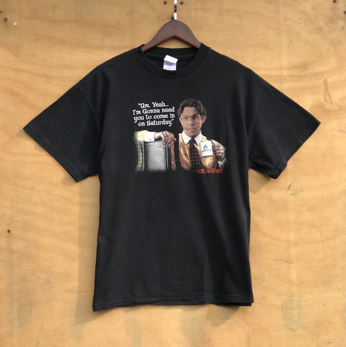 Vintage 2004 Office Space Movie T Shirt