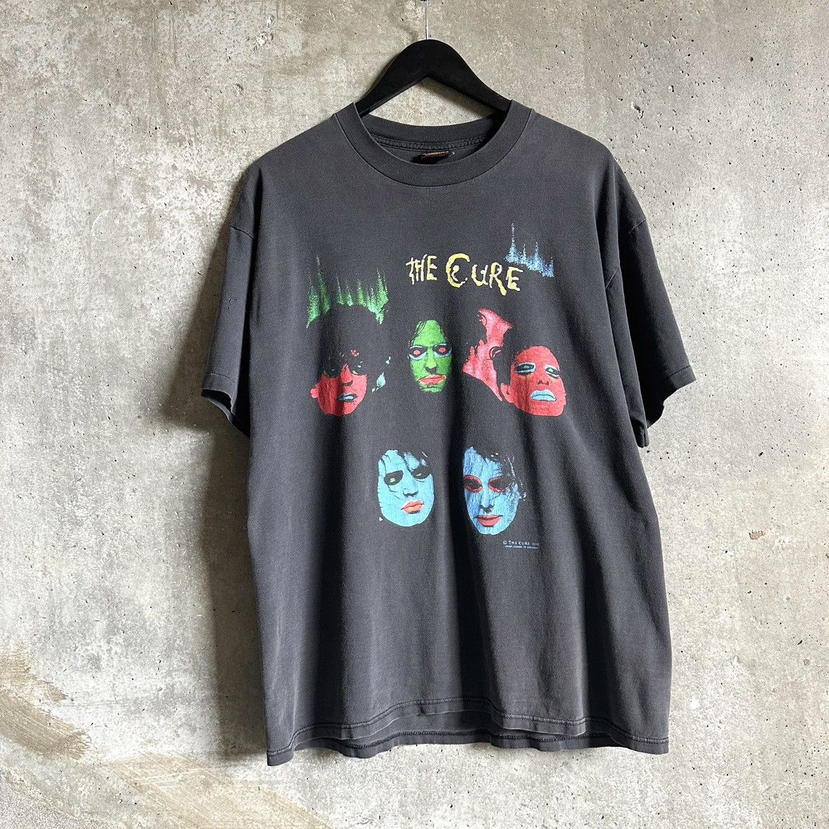 Band Tees 80s The Cure In Between Days Faces T Shirt Hoodie, Sweatshirt | FlexRushtees.com