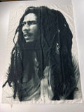 Marley Bob Marley 1993 Scarf Panel Wall Hanging Art T-Shirts, Hoodie, Sweatshirt | FlexRushtees.com