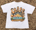 Vintage 1995 San Antonio Spurs Caricature Shirt Explosion Hoodie, Sweatshirt | FlexRushtees.com