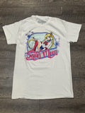 Japanese Brand Sailor Moon White Tee Shirt Size Small Hoodie, Sweatshirt | FlexRushtees.com