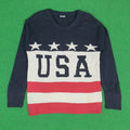 Other Vintage Usa Spell Out Knitted Winter Sweatshirts T-Shirts, Hoodie | FlexRushtees.com