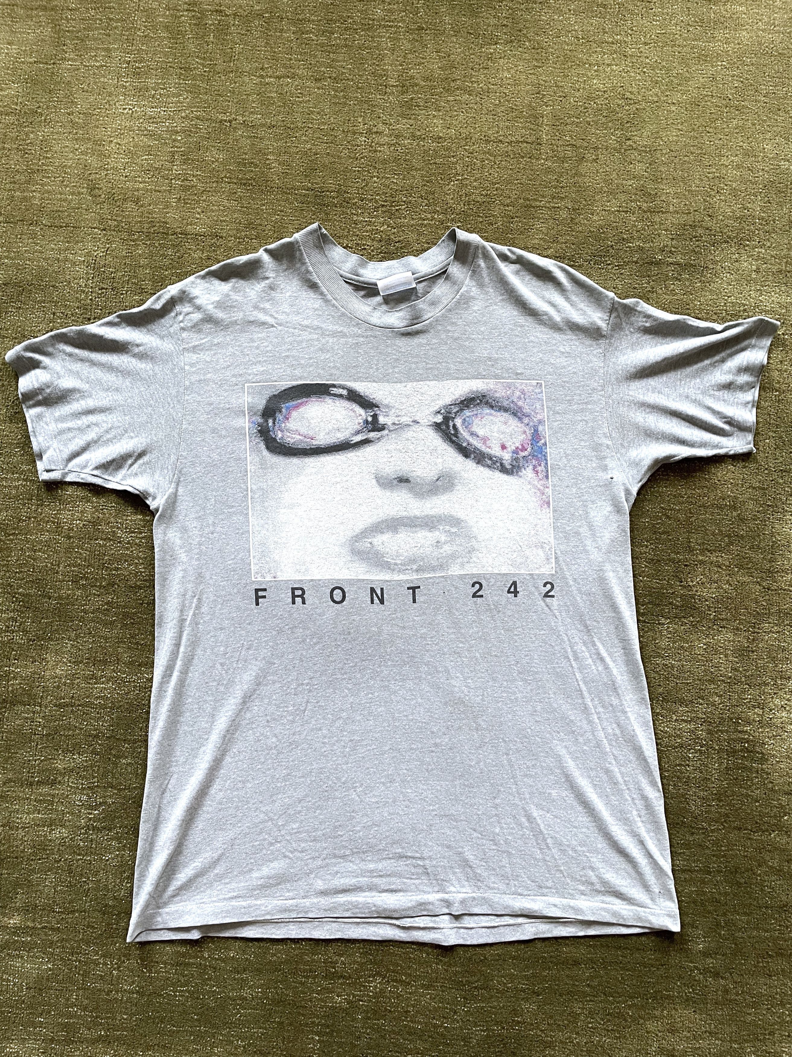 Band Tees Front 242 Neurodancer T Shirt Sz Xl Hoodie, Sweatshirt | FlexRushtees.com