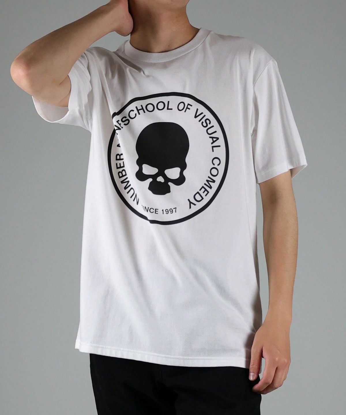 N Ine Number Nine School Of Visual Comedy Tee Stk Size 2 Hoodie, Sweatshirt | FlexRushtees.com