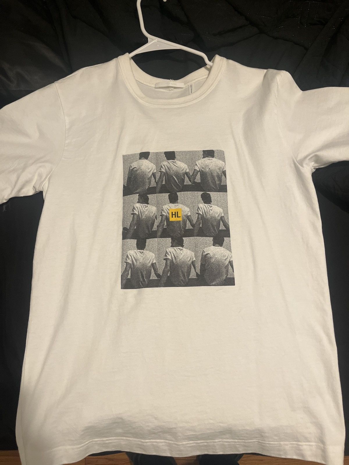 Lang Helmut Lang Photograph T Shirt Hoodie, Sweatshirt | FlexRushtees.com