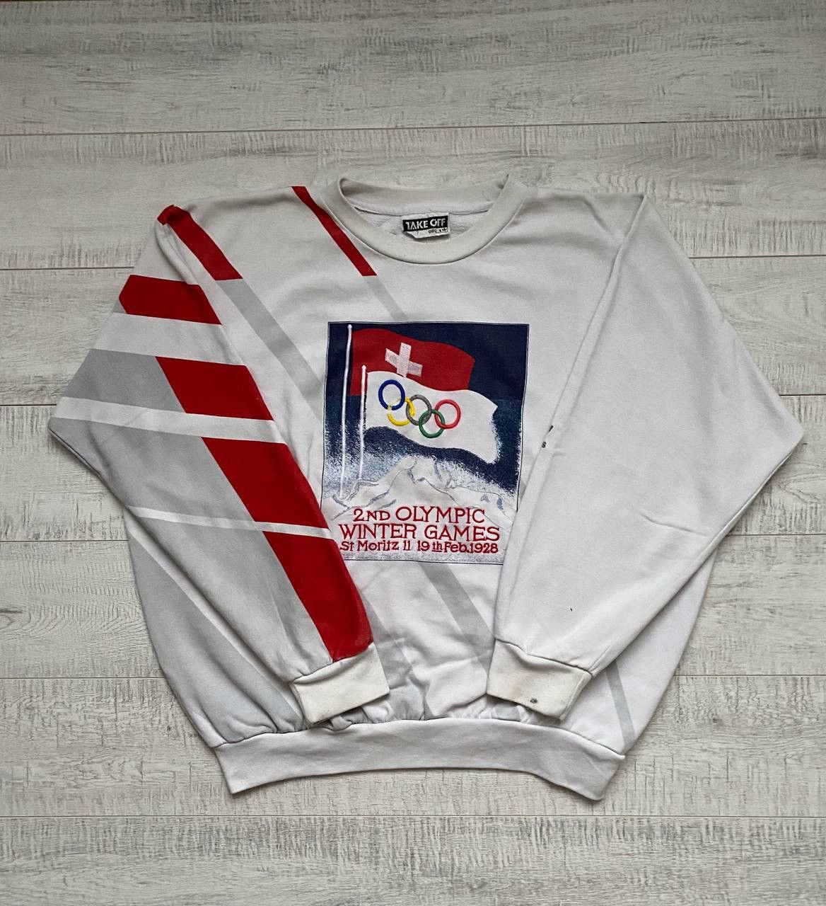 Vintage Adidas Sweatshirt Olympic Winter Games Swuaw Valley