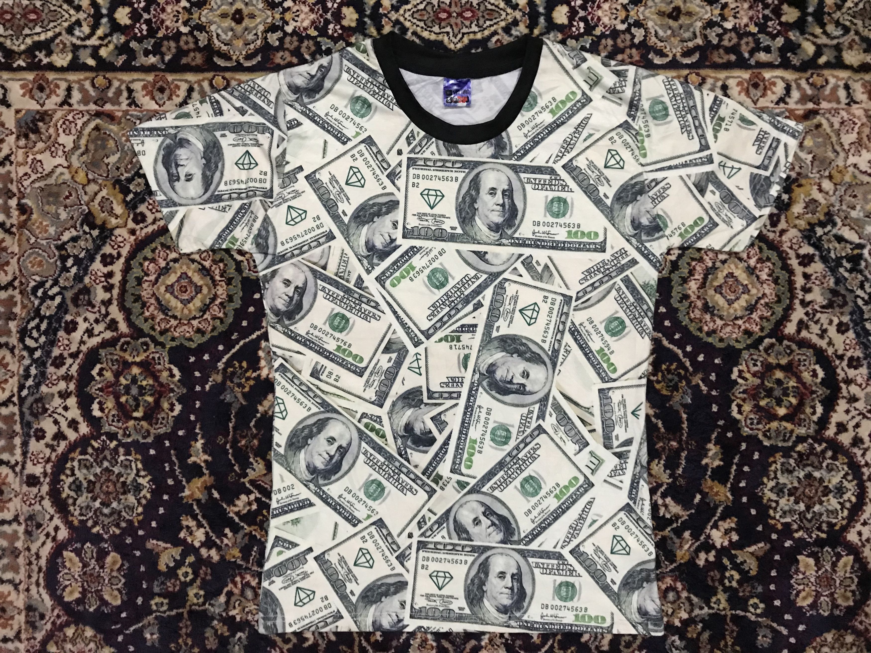 Other Us Dollar Money Full Print Ringer Summer Tee Shirt Hoodie, Sweatshirt | FlexRushtees.com