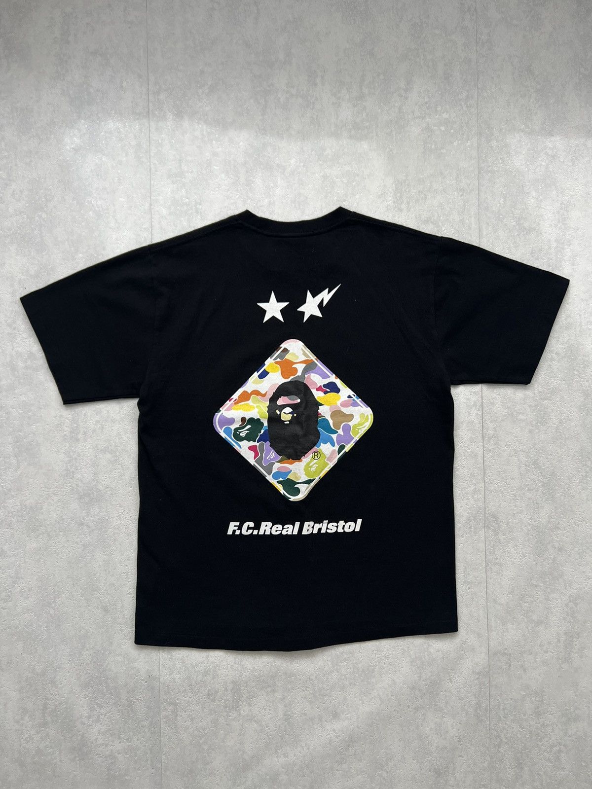 F C R B A Bathing Ape Fc Bristol Bape Tee Rare Hoodie, Sweatshirt | FlexRushtees.com