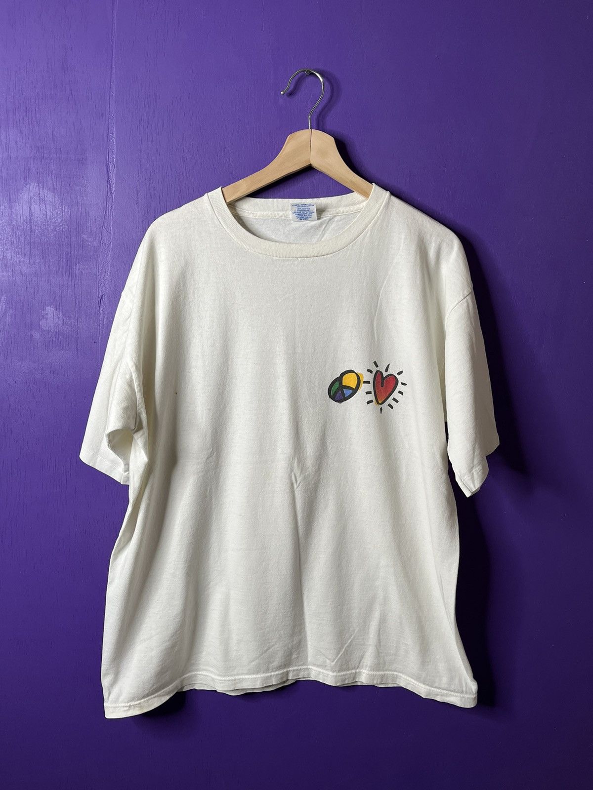 Vintage 90s Starter Simple Huh Logo T Shirt