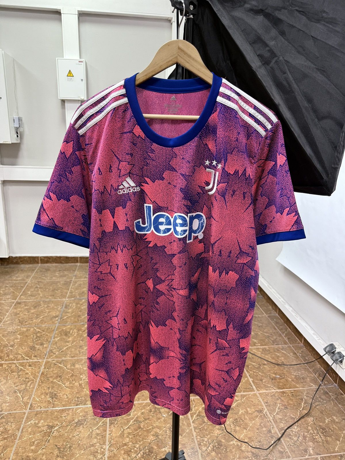 2022 23 Adidas Juventus Soccer Jersey T Shirt Y2k Rare