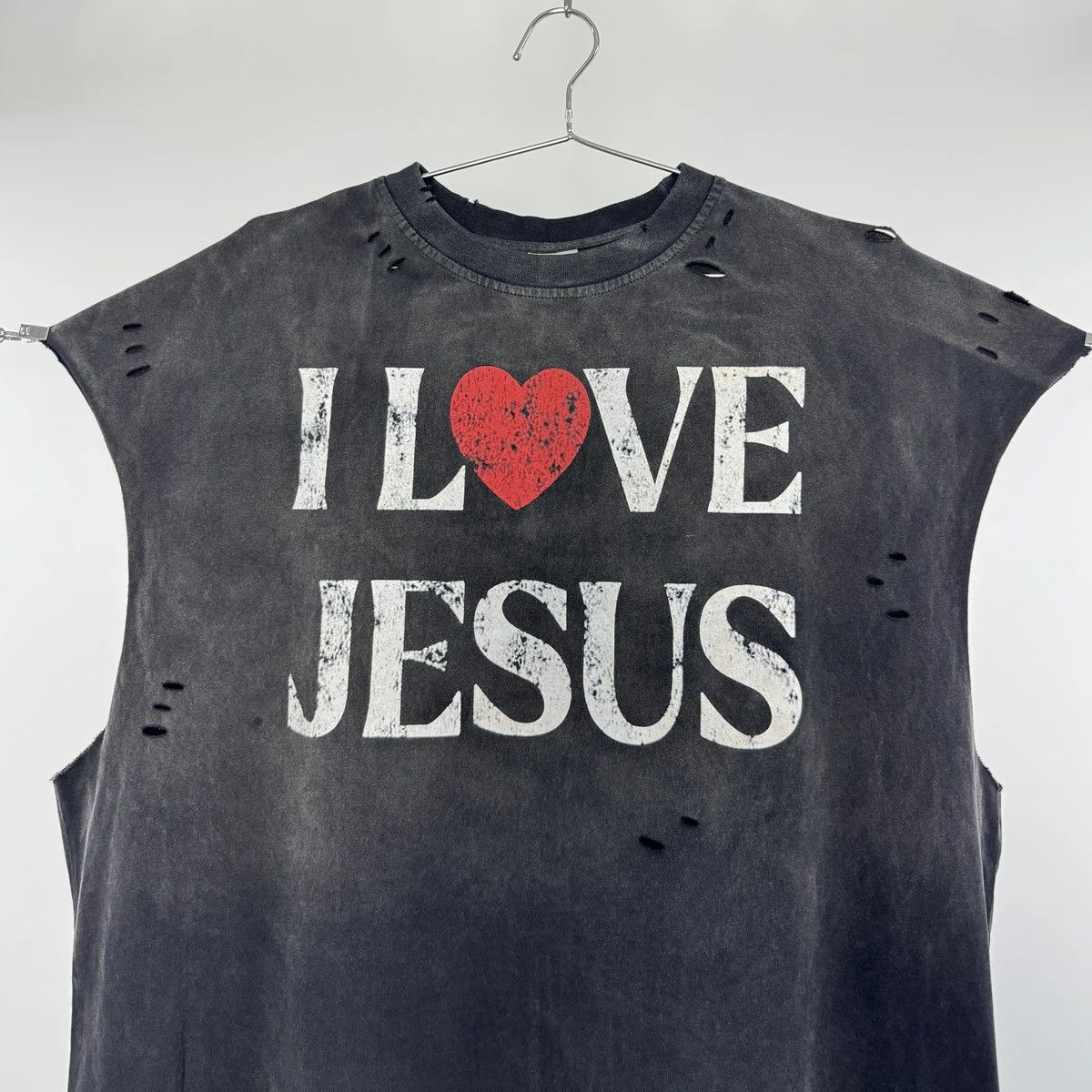 Vintage I Love Jesus Washed Distressed T Shirt Hoodie, Sweatshirt | FlexRushtees.com