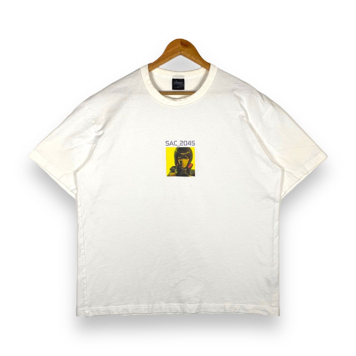 Japanese Brand Ghost In The Shell Sac 2045 Movie T Shirt Akira Evangelion