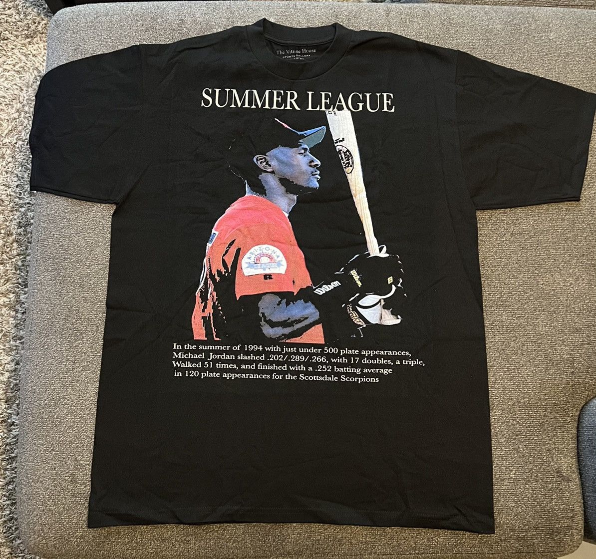 Vintage The Vitrine House Summer League Tee Xl Hoodie, Sweatshirt | FlexRushtees.com