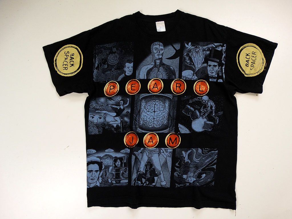 Vintage Pearl Jam Back Spencer Tee T Shirt Xl Hoodie, Sweatshirt | FlexRushtees.com