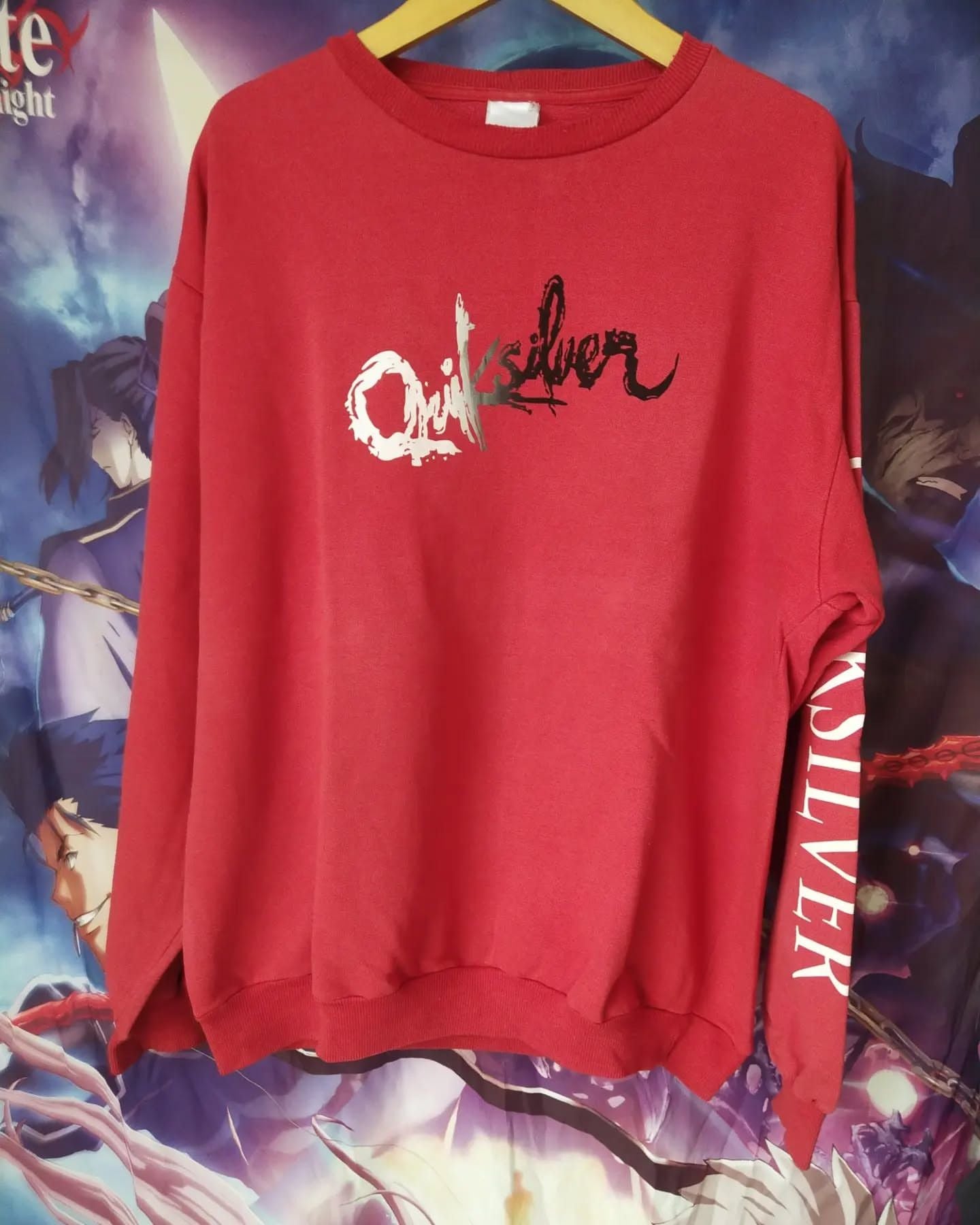 2000s Quiksilver Red Graphic Crewneck Surfwear T-Shirts, Hoodie, Sweatshirt | FlexRushtees.com