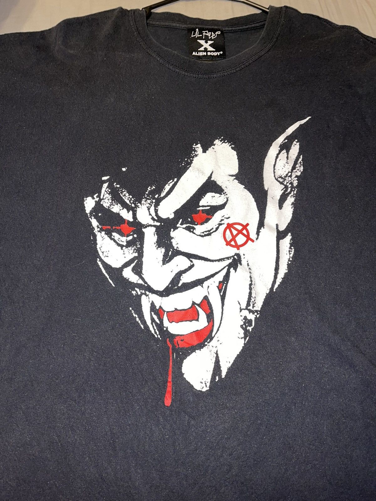 Gothboiclique X Lil Peep Lil Peep X Alien Body Vampire Tee Hoodie, Sweatshirt | FlexRushtees.com