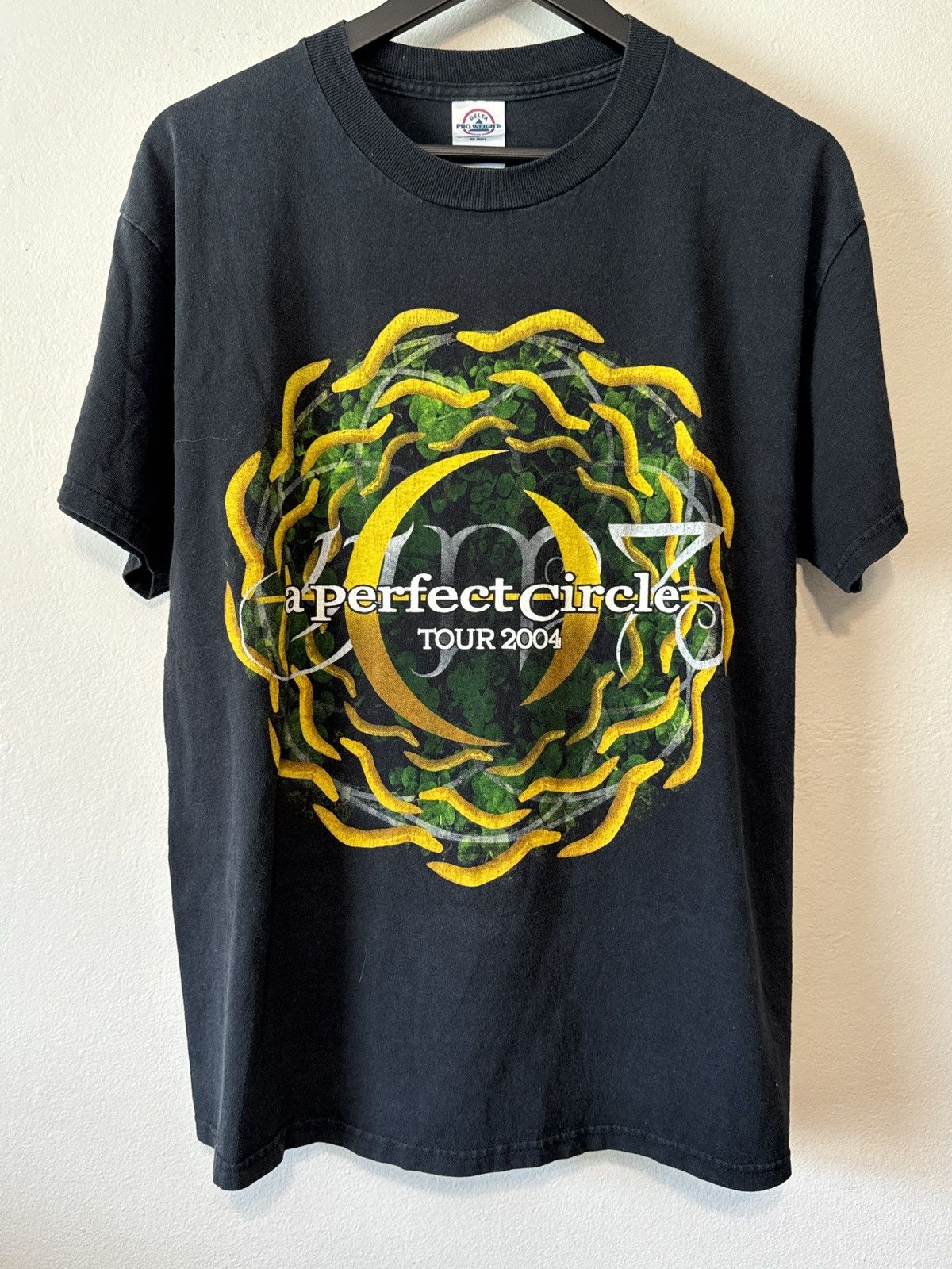 Vintage A Perfect Circle 2004 Tour T Shirt Size L Black Tool Hoodie, Sweatshirt | FlexRushtees.com