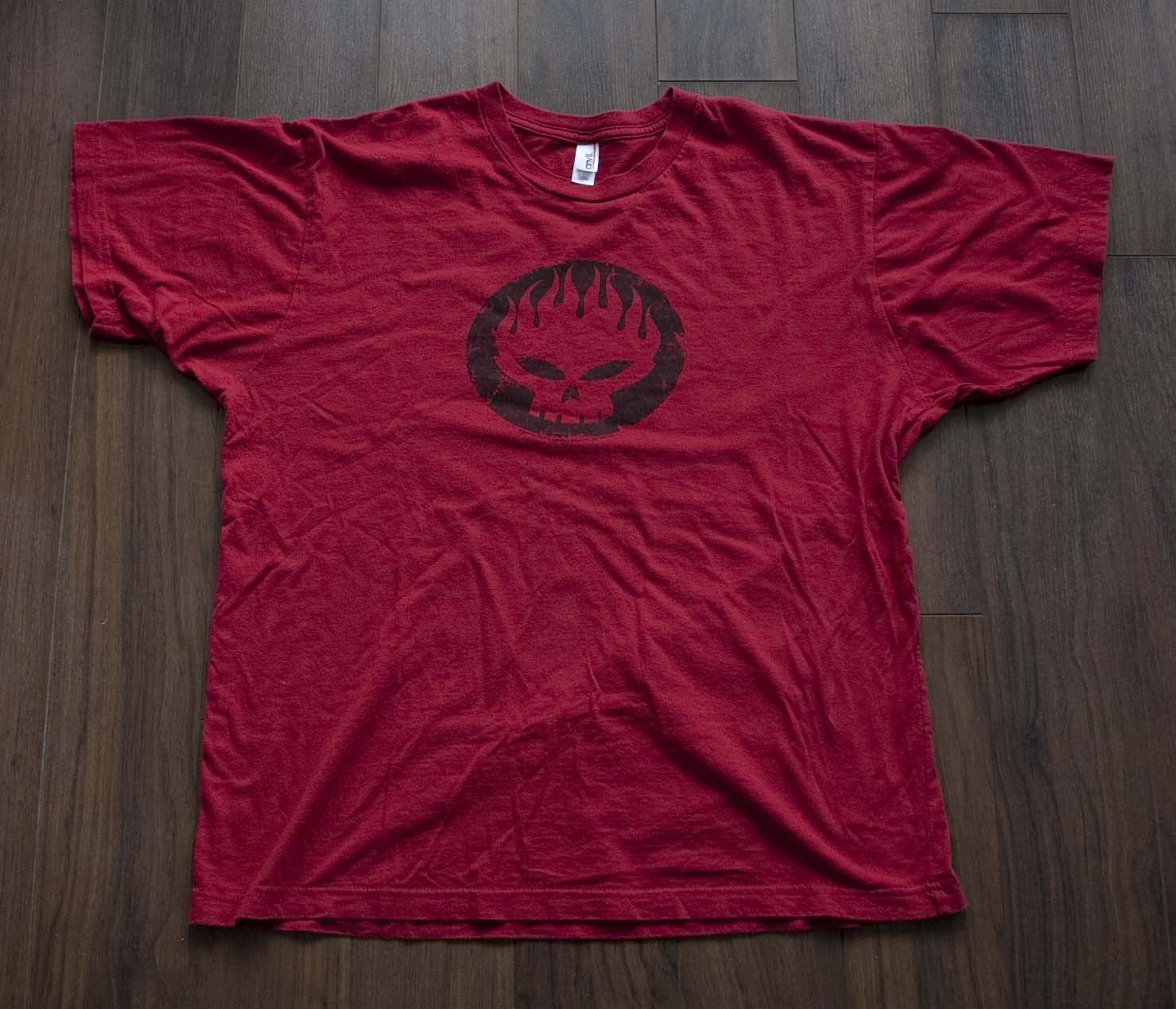 Band Tees The Offspring T Shirt 2010 Red Size L Hoodie, Sweatshirt | FlexRushtees.com