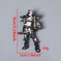Japanese Brand Mask Ax Girl Halloween Horror Big Enamel Pin Only One