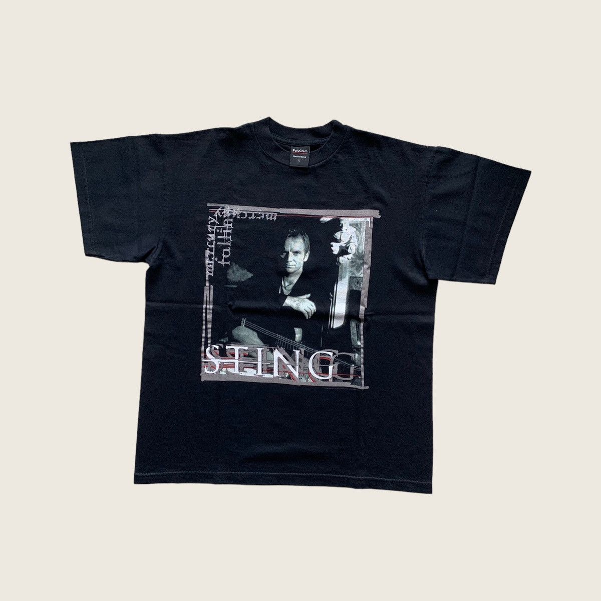 Vintage 90s Deadstock Sting Tour 96s Tee Hoodie, Sweatshirt | FlexRushtees.com