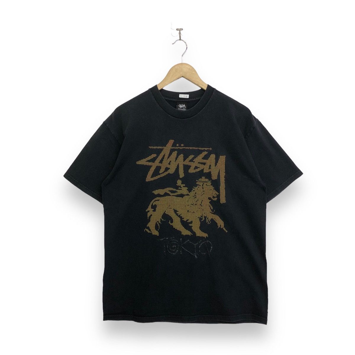 Vintage Stussy Rasta Lion Tokyo Graphic Tshirt Hoodie, Sweatshirt | FlexRushtees.com