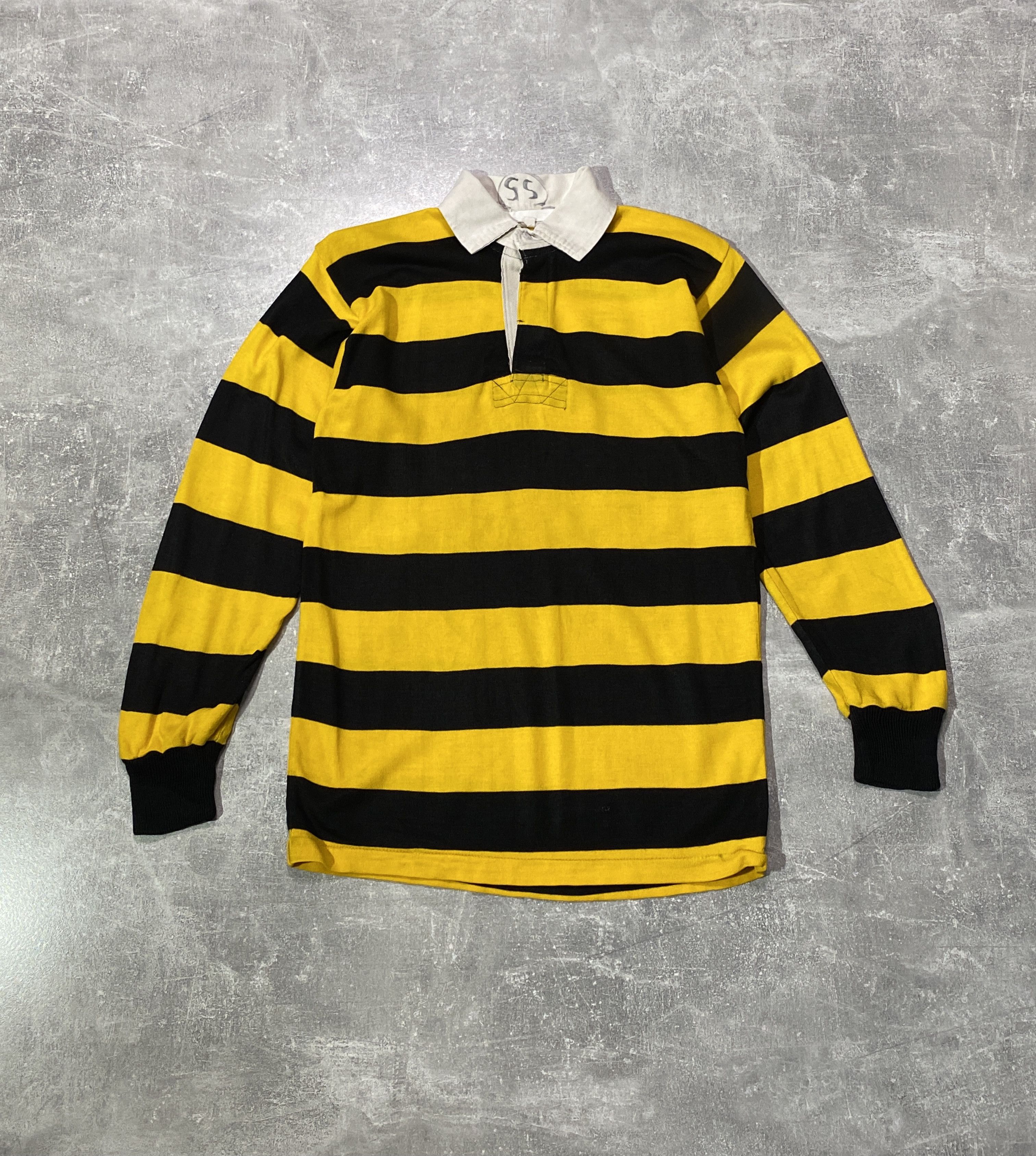 Vintage 60s Classic Rugby 15 Long Sleeve Shirt