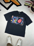 Vintage Joan Succ Miro Art Graphic Boxy T Shirt Hoodie, Sweatshirt | FlexRushtees.com