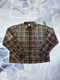 Vale Pumpkin Crystal Flannel Size L