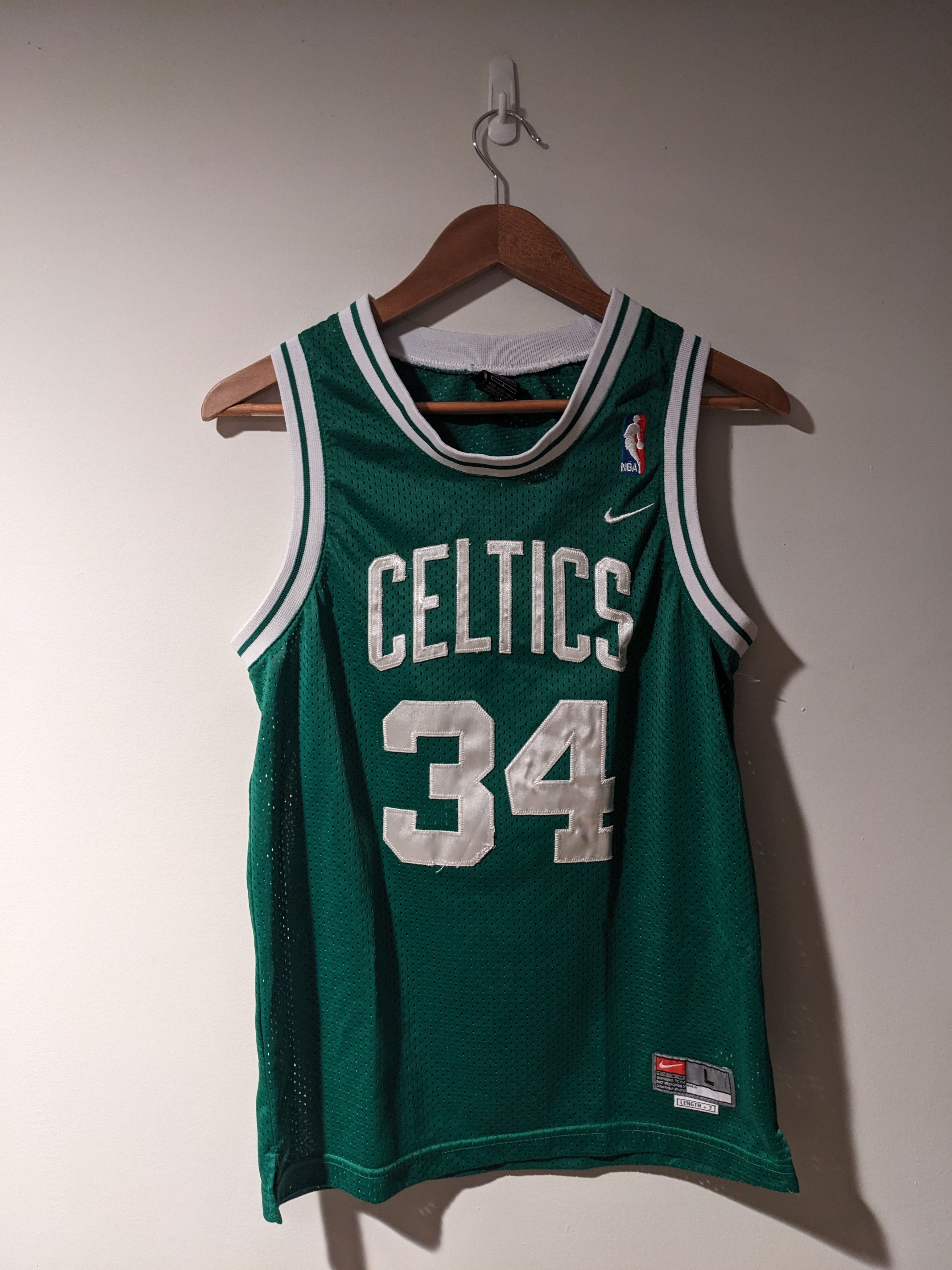 Vintage Y2k Boston Celtics Pierce Youth Basketball Jersey T-Shirts, Hoodie, Sweatshirt | FlexRushtees.com
