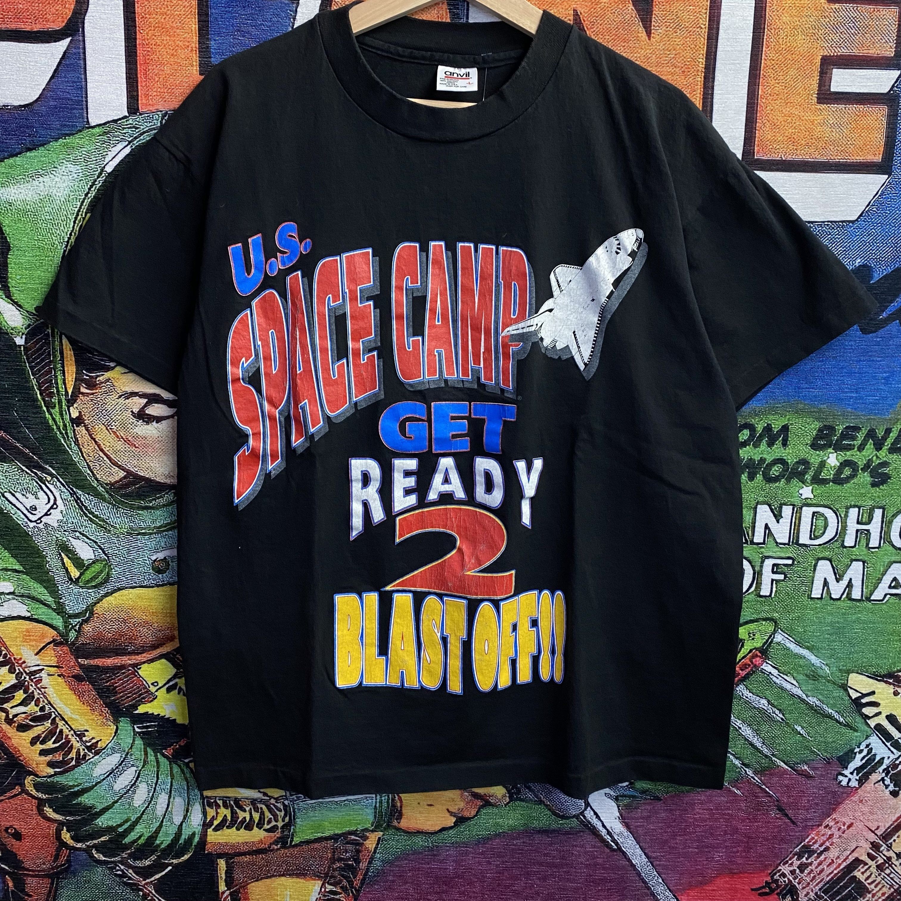 Vintage 90s Space Camp Tee Shirt Size Large