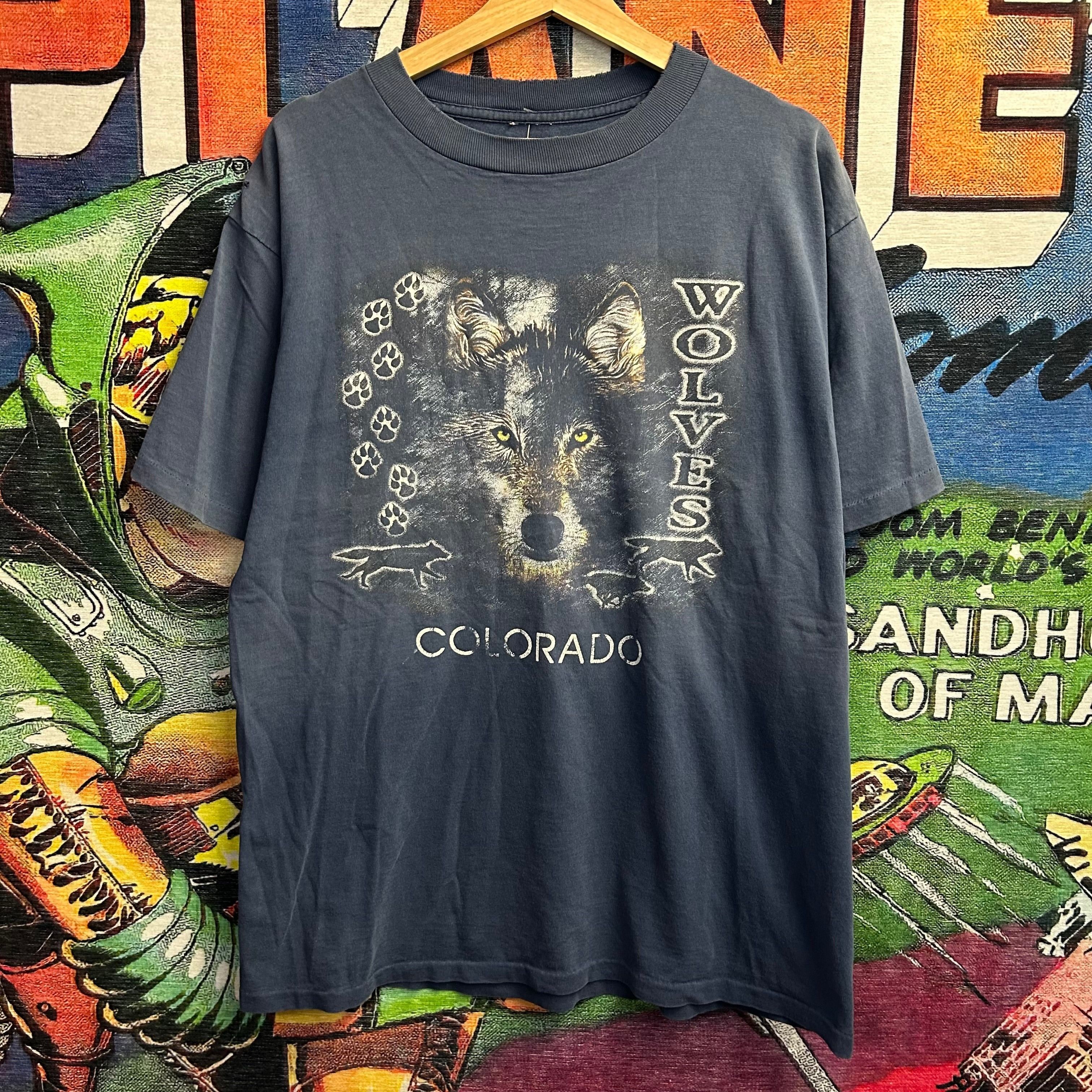 Vintage 90 S Wolves Tee Size Xl Hoodie, Sweatshirt | FlexRushtees.com