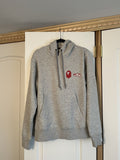 Bape X Vans Heather Gray Hoodie Size L