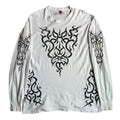 Vintage Living In Skin 1994 Tribal Vintage Tee Archive Size L