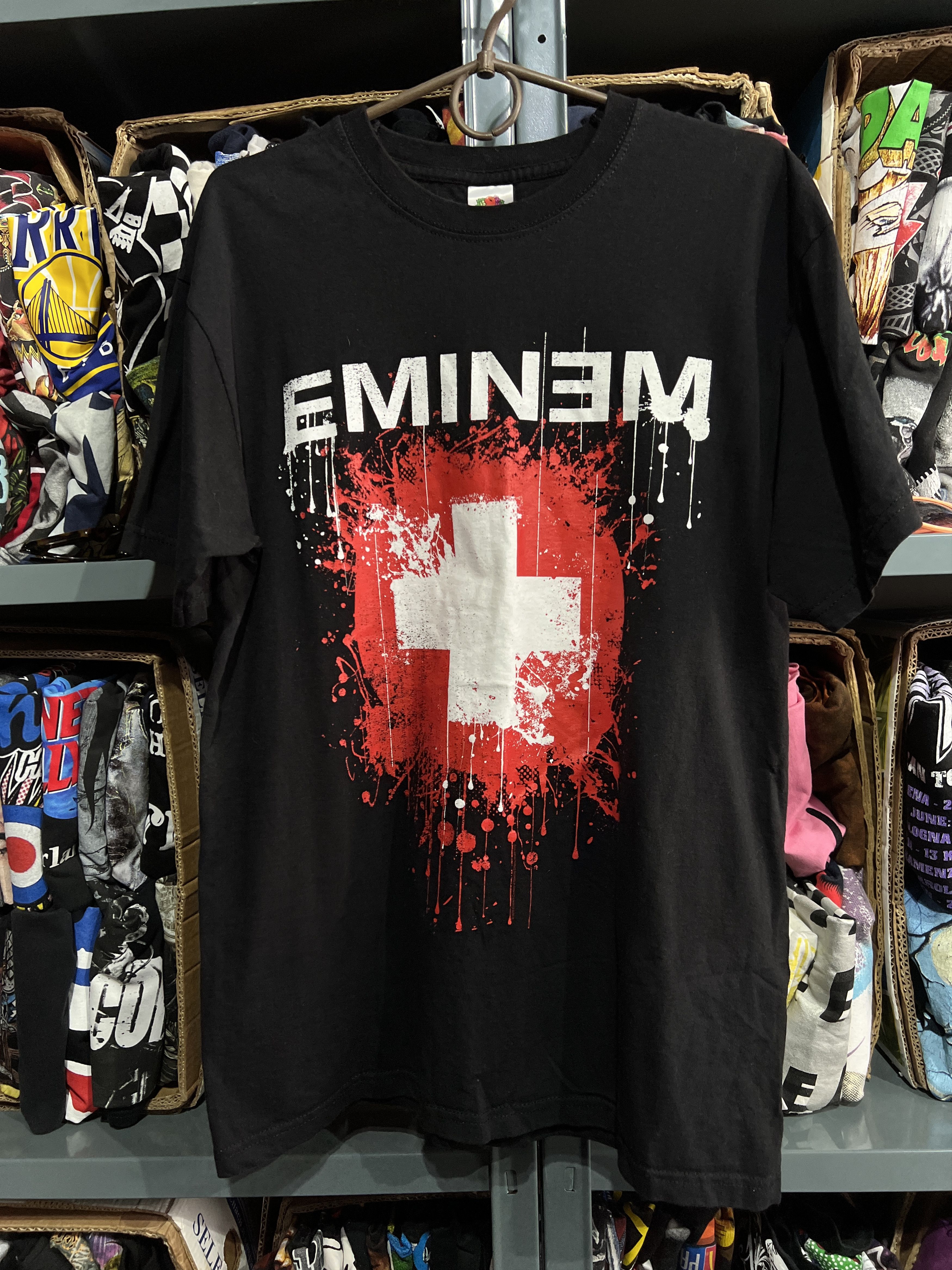 Rap Tees Eminem T Shirt Size M Hoodie, Sweatshirt | FlexRushtees.com