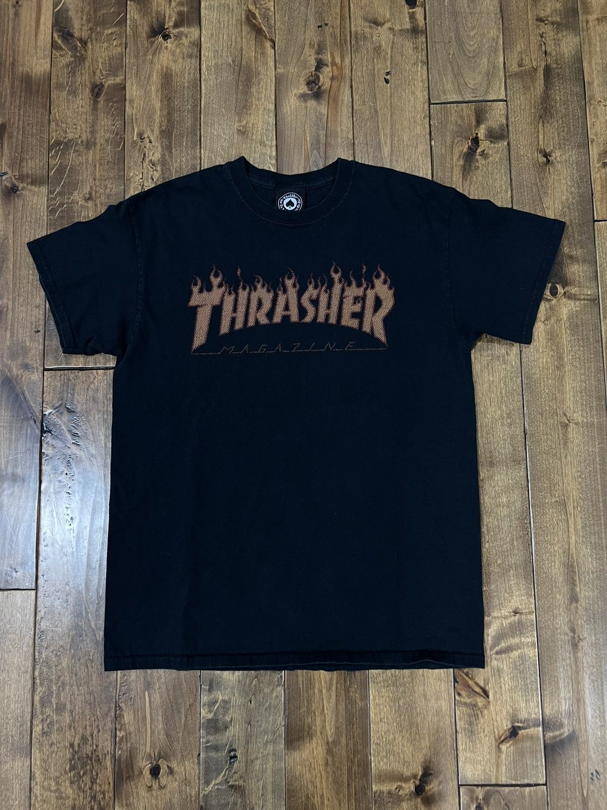 Vintage Custom Thrasher Tee Hoodie, Sweatshirt | FlexRushtees.com