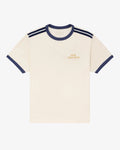 Leon Dore Aime Leon Dore Retro Ringer Tee Cream Hoodie, Sweatshirt | FlexRushtees.com