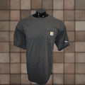 Carhartt Force Work T Shirt Mens 2xl Gray Short Sleeve Cotton Blend Front Pocket T Shirt Al Hoodie, Sweatshirt