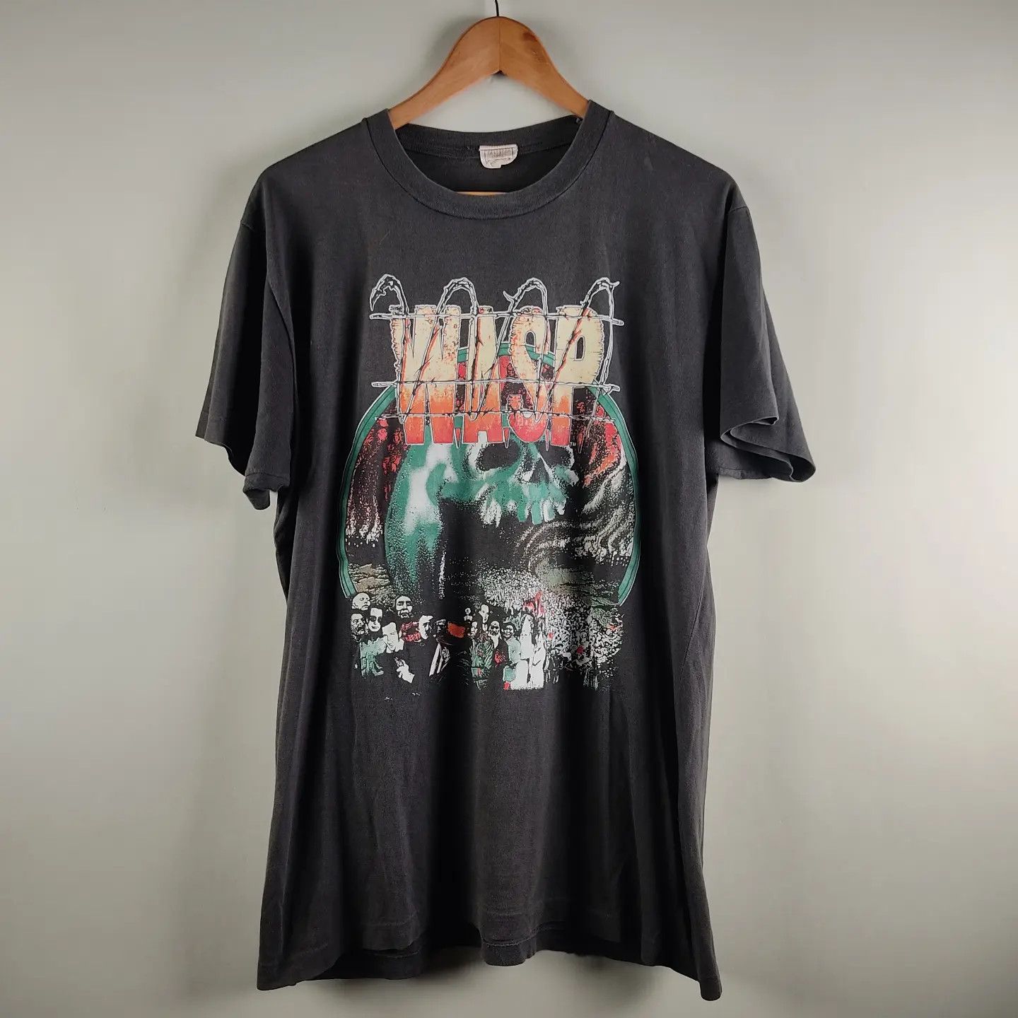 Vintage 1989 Wasp 89 And Headless European Tour T-Shirts, Hoodie, Sweatshirt | FlexRushtees.com