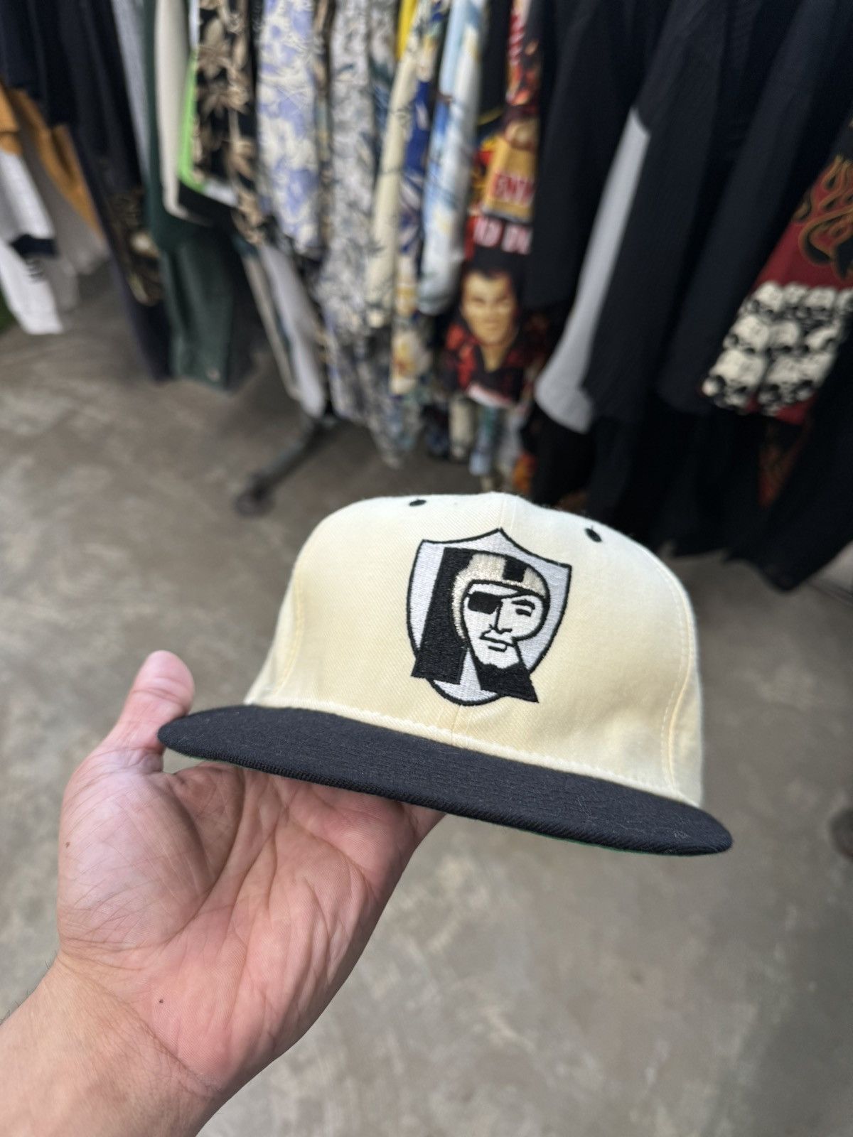 New Era Vintage 90 S New Era Oakland Raiders Fitted