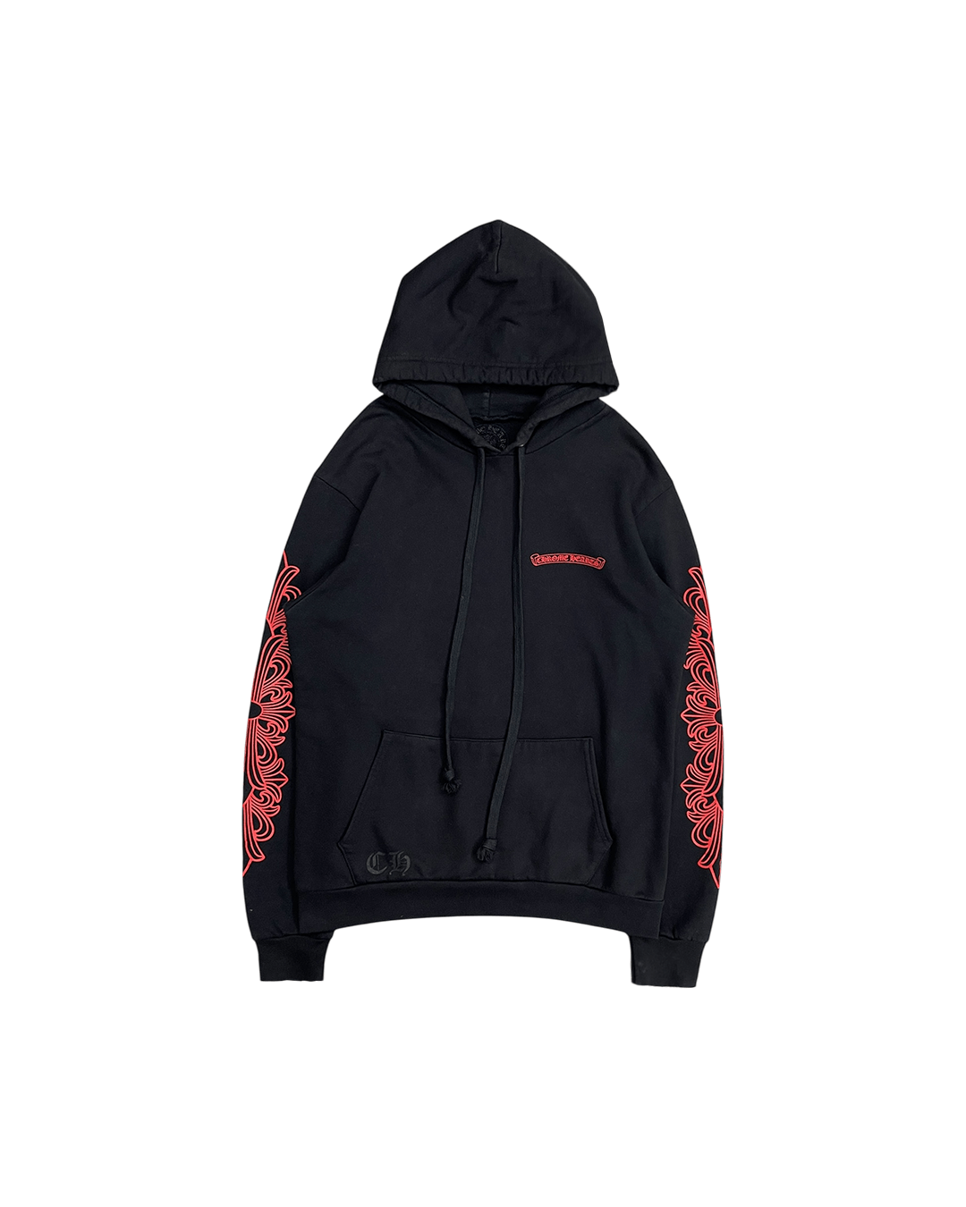 Hearts Chrome Hearts Floral Horseshoe Hoodie